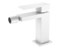 Фото смеситель для биде boheme qubic 476-mw, белый матовый