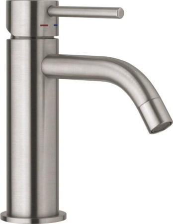 Фото смеситель для раковины paffoni light lig071st, сталь