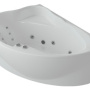 Фото акриловая ванна aquatek альтаир левая 160*120 см, белая