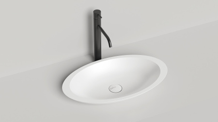 Фото раковина salini s-stone callista 02 1101202smrf, матовая покраска по ral полностью