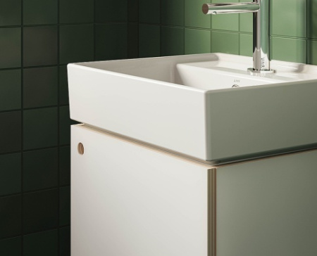 Фото раковина накладная vitra archiplan 7401b003-0001 60 см, белая