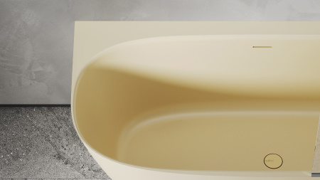 Фото ванна salini s-sense sofia corner r 102514grf 170*85 см, глянец покраска по ral полностью