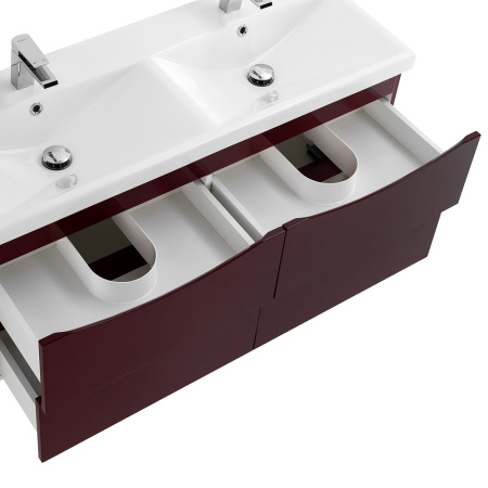 Фото тумба подвесная belbagno marino-cer 120 bordo lucido 