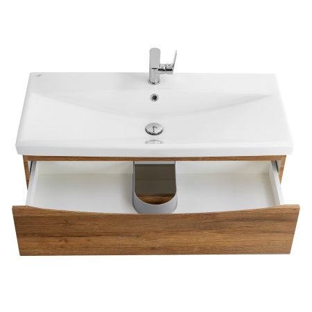 Фото тумба подвесная belbagno marino-cer 100 rovere rustico 