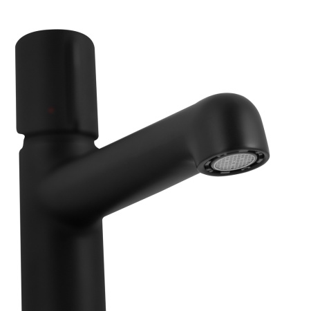 Фото смеситель для раковины belbagno uno uno-lvm-nero, черный матовый