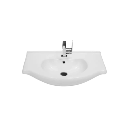 Фото раковина керамическая opadiris nil 55 см, белая