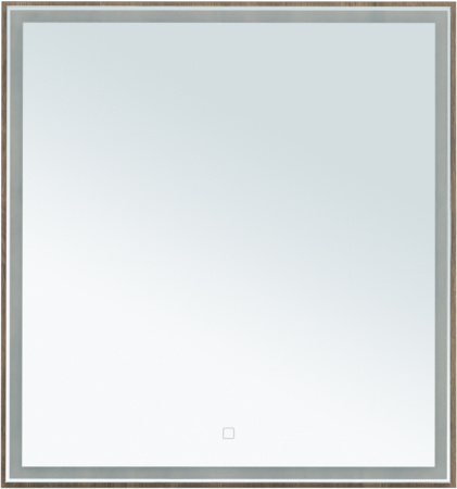 Зеркало с подсветкой  Aquanet Nova Lite 75 дуб рустикальный LED