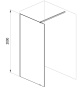 Фото душевое ограждение ravak walk-in wall 130*200 см gw9wj0c00z1, стекло прозрачное/профиль хром