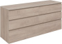 Фото комод aquanet сканди 160*48 см,  дуб эдгрейн (6 ящиков)