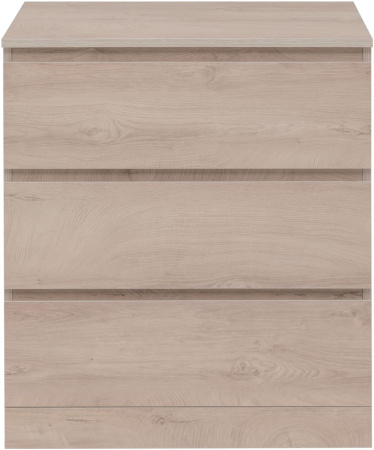 Фото комод aquanet сканди 70*40 см, дуб эдгрейн (3 ящика)