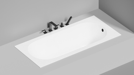 Фото ванна salini s-stone ornella kit 102421mrf 170*75 см, матовая покраска по ral полностью