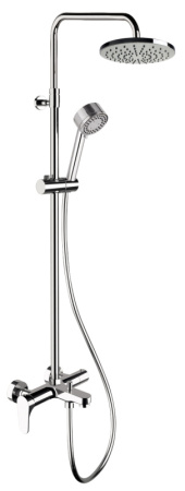 Фото душевая система с изливом mariani winter b00260wna01, хром