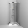 Фото душевой угол am.pm like 95*95 см, профиль хром/стекло прозрачное