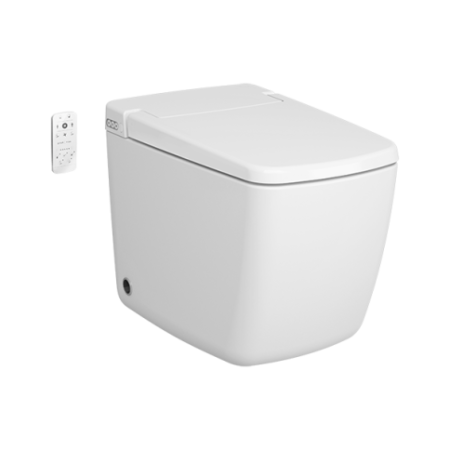 Фото унитаз приставной интеллектуальный vitra v-care prime 7232b403-6217, белый