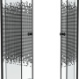 Фото душевой уголок niagara eco ng-012-14q black стекло мозаика  / черный 120х80