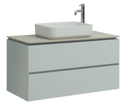 Фото тумба под раковину allen brau infinity 100 1.21003.pwm папирус матовый