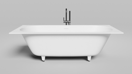 Фото ванна salini s-stone ornella kit 102422mrf 180*80 см, матовая покраска по ral полностью