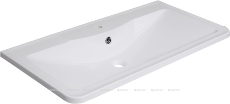Фото раковина для тумбы aquanet аллегро 90 см, белая