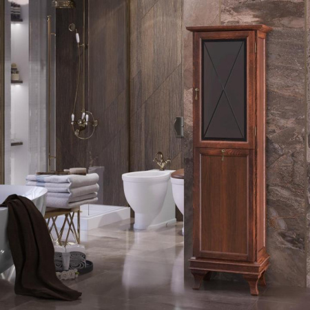 Фото пенал напольный opadiris борджи 45 см б/к правый, светлый орех Фото пенал напольный opadiris борджи 45 см б/к правый, светлый орех