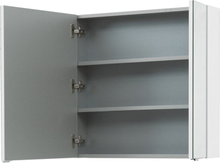 Фото зеркало-шкаф aquanet порто 70 белый