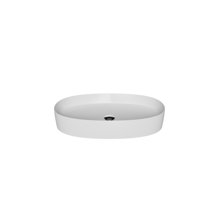 Фото раковина накладная creavit loop lp170-00cb00e-0000, белая