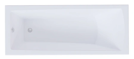 Фото акриловая ванна aquatek либра new 160*70 см, белая