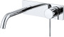 Фото смеситель для раковины allen brau glority 5.51004-00 встраиваемый в стену, хром