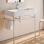 Фото раковина duravit vero 04548000001-wg 80x47 с покрытием wg