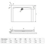 Фото душевой поддон excellent forma brex.for128whn 120x80 см прямоугольник низкий