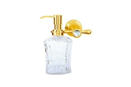 Фото дозатор boheme chiaro 10515, золото