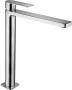 Фото смеситель для раковины paffoni tango ta081cr высокий, хром