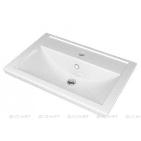 Фото раковина для тумбы kirovit фостер 70 см, белая