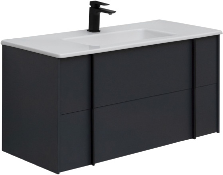 Фото тумба под раковину allen brau reality 100 1.32007.am антрацит матовый