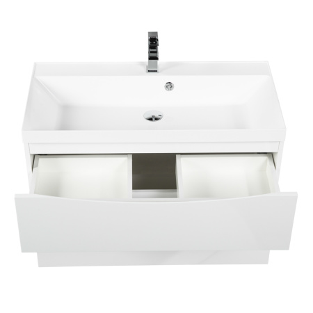 Фото тумба подвесная belbagno marino-h60 80 bianco lucido 