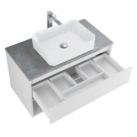 Фото тумба подвесная belbagno kraft 90 bianco opaco