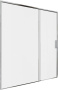 Фото дверь в нишу aquanet pleasure evo ae65-n160-ct 160*190 см, профиль хром/стекло прозрачное