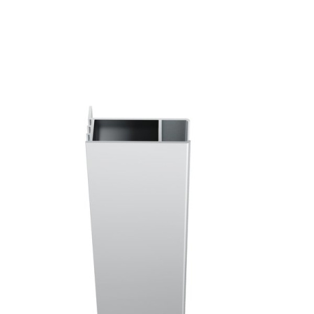 Фото дверь в нишу ravak supernova sdz3-90 02v701o2z1 90*195 см, профиль белый/стекло прозрачное