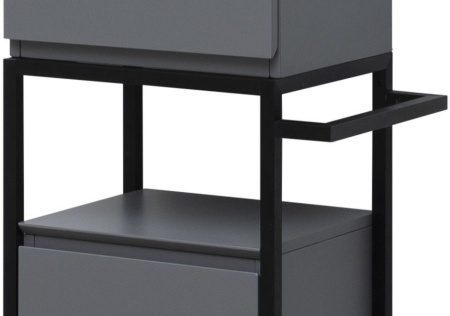 Фото полотенцедержатель для пеналов allen brau priority 1.31008.bb черный браш