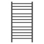 Фото полотенцесушитель электрический point вега pn71850b п12 500x1000, диммер справа, черный