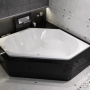 Фото акриловая ванна riho winnipeg ba 48 145x145x47.5