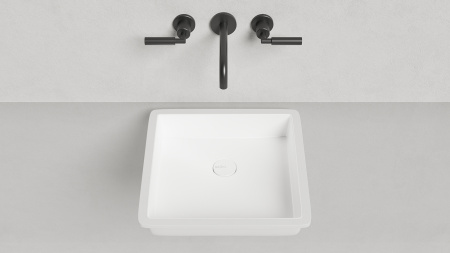 Фото раковина salini s-stone marea 07 1802207mrf, матовая в цвете по ral