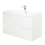 Фото тумба подвесная belbagno vittoria 90 bianco opaco 
