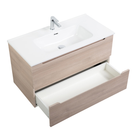 Фото тумба подвесная belbagno etna 100 rovere grigio 