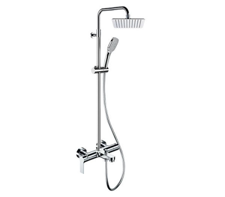 Фото душевая система с изливом remer energy ey34a8cpufd25g, хром