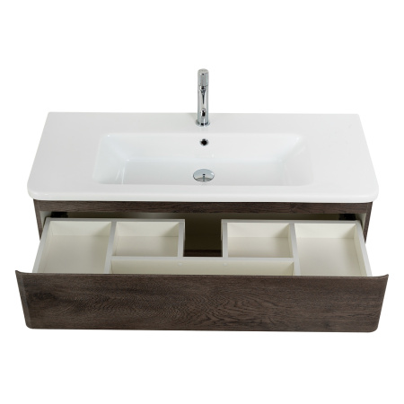 Фото тумба подвесная  belbagno albano-cer 105 rovere nature grigio 