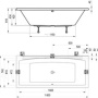 Фото акриловая ванна ravak formy c891000000 02 180x80