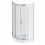 Фото душевой угол am.pm gem 90*90 см, профиль хром/стекло прозрачное