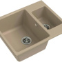 Фото мойка кухонная ewigstein gerd 60х50 крем