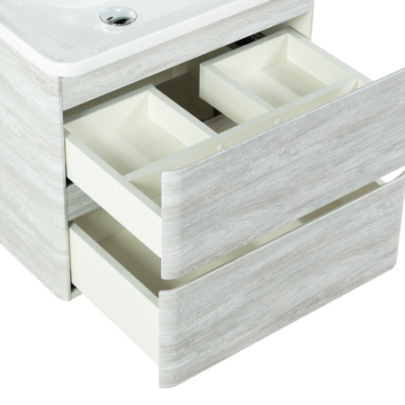 Фото тумба подвесная belbagno albano 60 rovere vintage bianco 