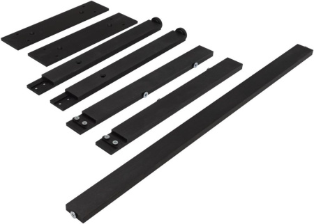 Фото ножки для мебели allen brau reality 90 1.320a13.bb черный браш